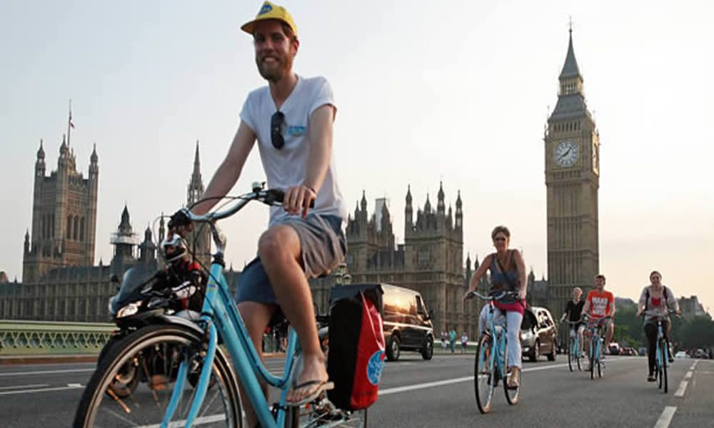 Tour de Londres en bicicleta en español Recorrido por Londres en bicicleta