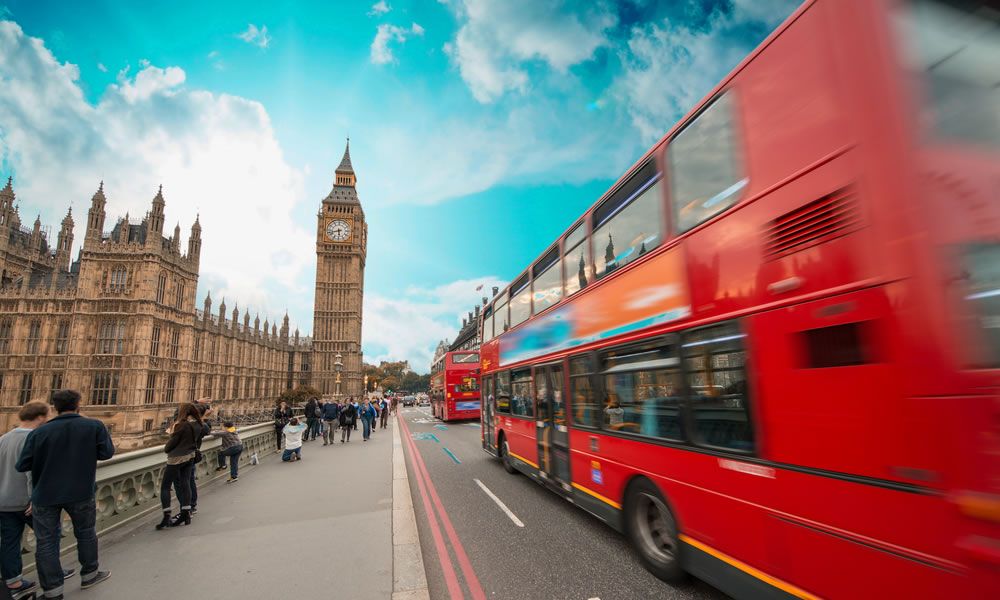 Bus Londres Autobús Londres