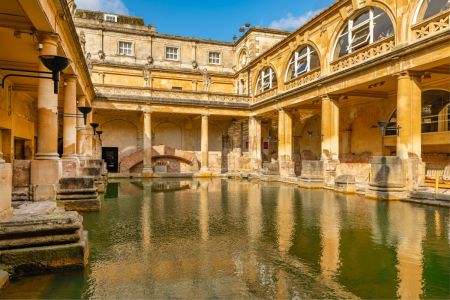 Termas Romanas de Bath, piscina principal