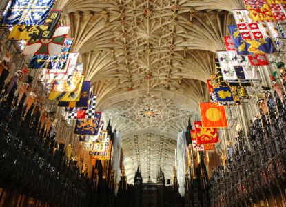 Capilla de San Jorge Windsor, vista interior