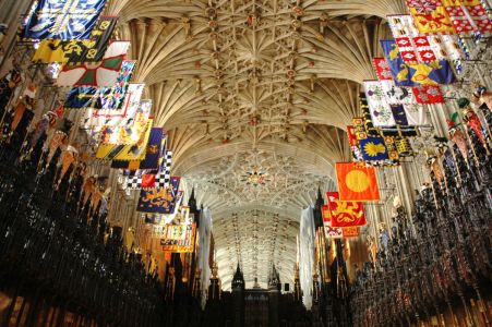 Capilla de San Jorge Windsor, vista interior