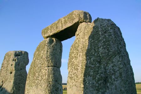 Detalle piedras de Stonehenge, sitio UNESCO