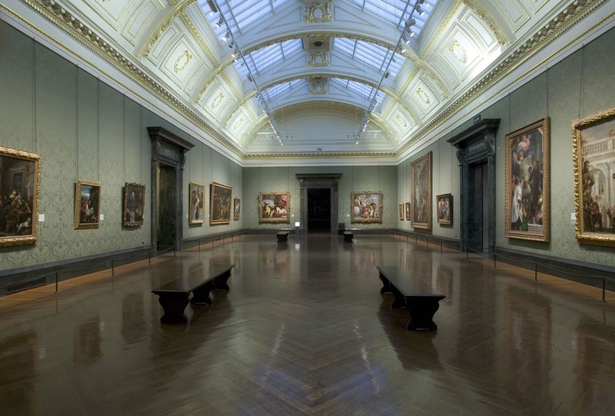National Gallery interior.