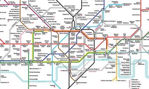 Mapa metro Londres