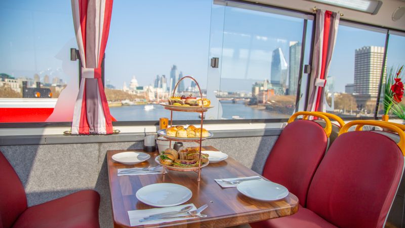Afternoon Tea Bus con visita panorámica de Londres