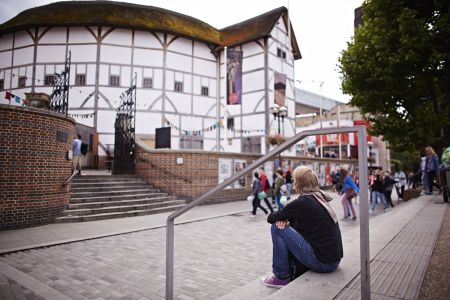 Entrada al Globe Theatre