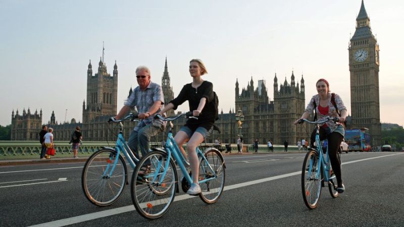 Tour de Londres en bicicleta en español