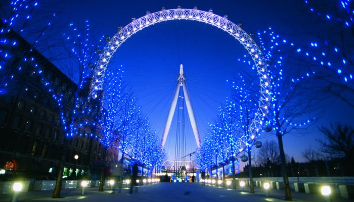 Atracciones abiertas en Londres durante la Navidad