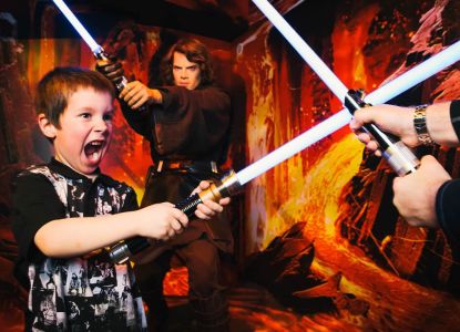 La entrada a Madame Tussauds incluye la experiencia de Star Wars