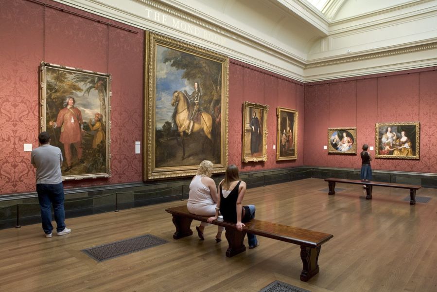 La Galería Nacional de Londres.