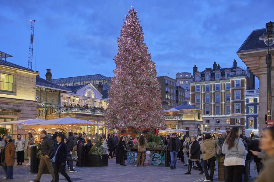 Mercado navideño de Covent Garden