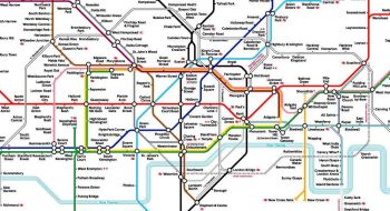 Mapa metro Londres