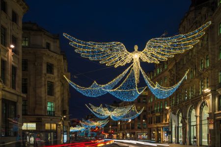 Tour nocturno de las luces navideñas de Londres